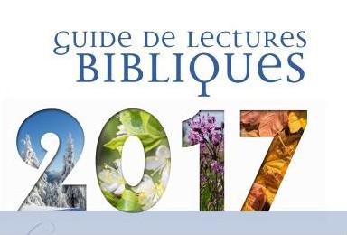 Guide de lectures quotidiennes 2017
